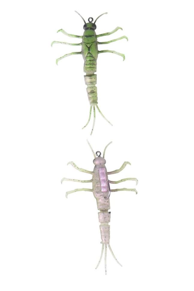 Мягкая приманка Savage Gear 3D TPE Mayfly Nymph 50мм 2.5гр 03-Green 1шт купить,NaN