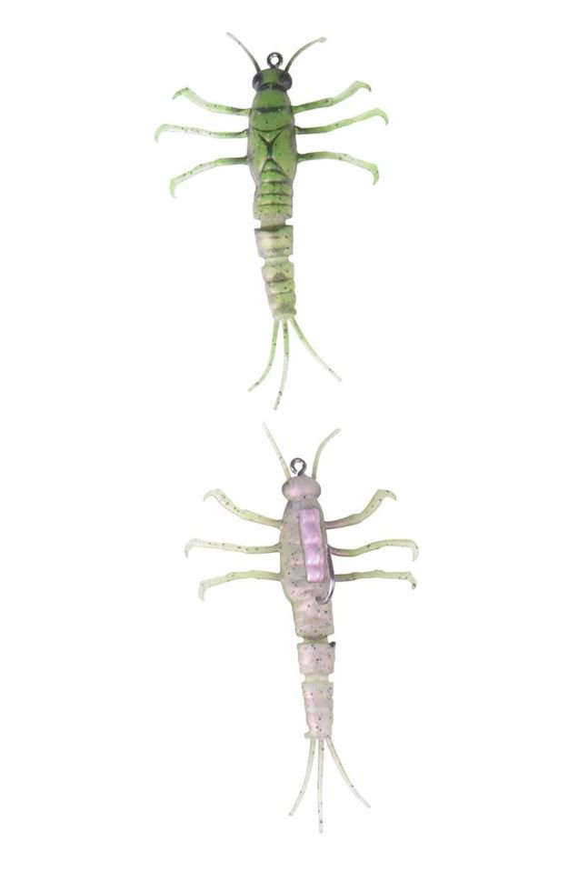 Мягкая приманка Savage Gear 3D TPE Mayfly Nymph 50мм 2.5гр 03-Green 1шт купить,NaN