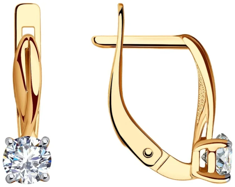 Серьги Золото России Mercury Gold 002 2,5гр. - ForteMarket Серьги Золото России Mercury Gold 002 2,5гр. купить,183495