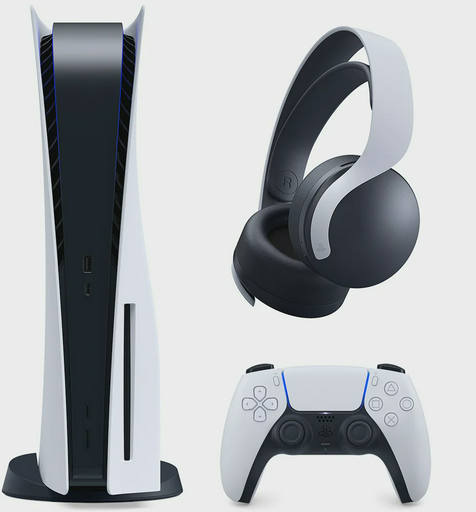 Игровая консоль Sony PlayStation 5 + Наушники Pulse 3D White