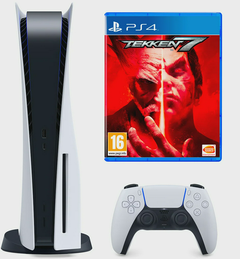 Игровая консоль Sony PlayStation 5 + Tekken 7 (PS4)