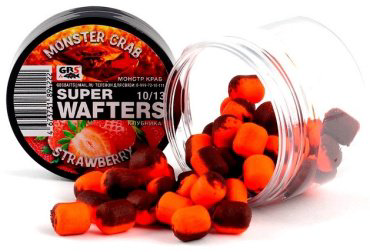Прикормка GBS Бойлы Baits Wafters 10-13мм Монстр краб Клубника Монстр Краб Клубника 0.067 кг купить,NaN