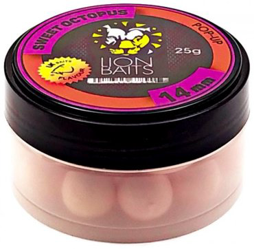 Прикормка Lion Baits LB-002955 земляника и осьминог 0.025 кг купить,NaN