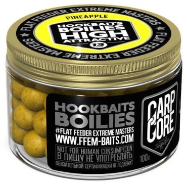 Прикормка FFEM Hookbaits Boilies Pineapple N-Butyric HBPN-1301 Ананас 0.1 кг купить,NaN