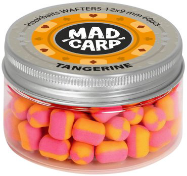 Прикормка Mad Carp Baits Вафтерсы 12x9мм, 60шт. Tangerine 0.03 кг купить,NaN