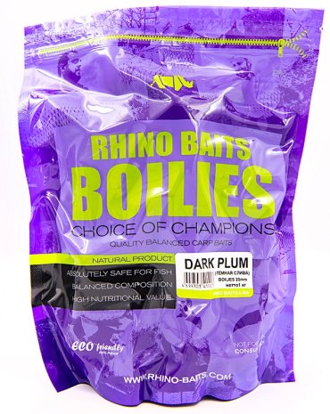Прикормка RHINO BAITS RB002 темная слива 1 кг купить,NaN