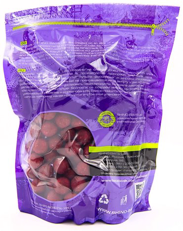 Прикормка RHINO BAITS RB002 темная слива 1 кг купить,NaN