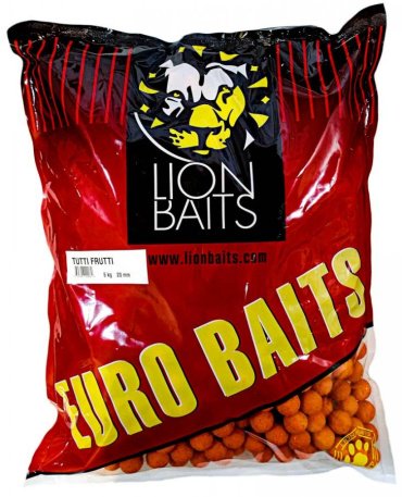 Прикормка Lion Baits Бойлы 20мм 5кг тутти-фрутти Тутти-Фрутти 5 кг купить,NaN