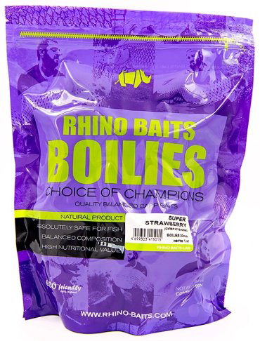 Прикормка RHINO BAITS 20мм Super Strawberry Super Strawberry 1 кг купить,NaN