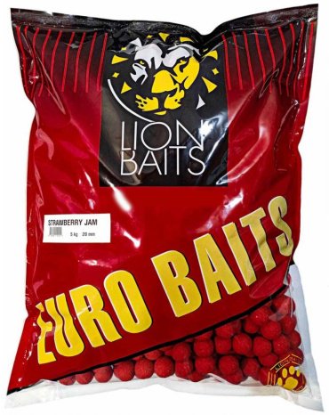 Прикормка Lion Baits LB-002122 клубничный джем 5 кг купить,NaN