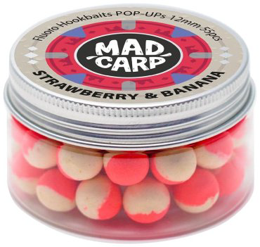 Прикормка Mad Carp Baits MDCPSB Strawberry & Banana 0.047 кг купить,NaN