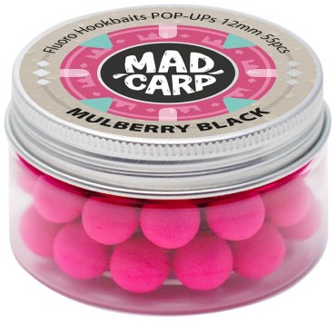 Прикормка Mad Carp Baits 12мм Mulberry Black 0.1 кг купить,NaN