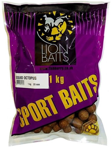 Прикормка Lion Baits LB-002805 кальмар и осьминог 1 кг купить,NaN