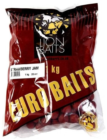 Прикормка Lion Baits LB-002101 клубничный джем 1 кг купить,NaN