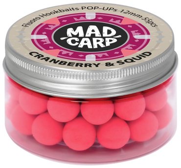 Прикормка Mad Carp Baits 12мм MDCPCS Cranberry Squid 0.1 кг купить,NaN
