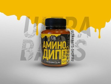 Прикормка ULTRABAITS Аминодип3 Мёд 0.12 кг купить,NaN