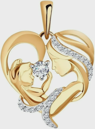Кулон 585 Золотой 034941_5 1,77гр.
