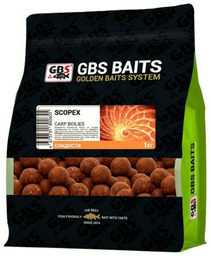 Прикормка GBS Бойлы Baits 20мм 1кг Скопекс Скопекс 1 кг