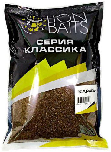 Прикормка Lion Baits Классика LBCK-009 карась 1 кг купить,NaN