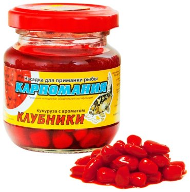 Прикормка КАРПОМАНИЯ 81037 клубника 0.105 кг купить,NaN