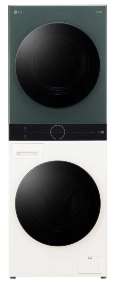 Стиральная машина + сушка LG WashTower Objet W4W8LVKK2HM Зеленый/Бежевый купить,0