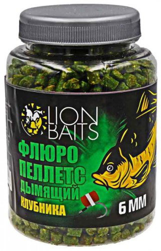Прикормка Lion Baits LBPD-0156 клубника 0.3 кг купить,NaN