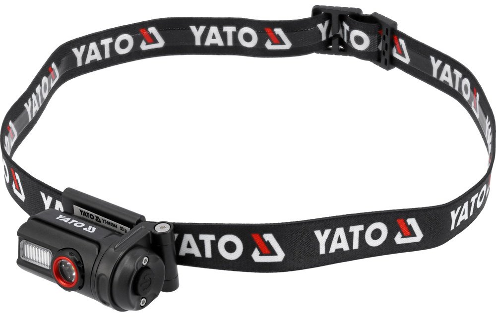 Фонарь YATO YT-085944 налобный черный