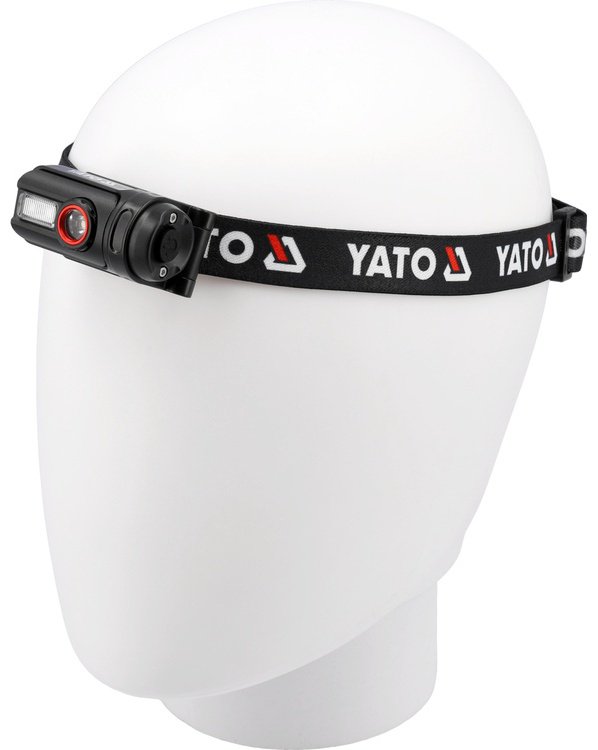 Фонарь YATO YT-085944 налобный черный