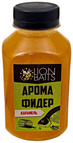 Прикормка Lion Baits Lion Baits фидер карамель 0.3 кг