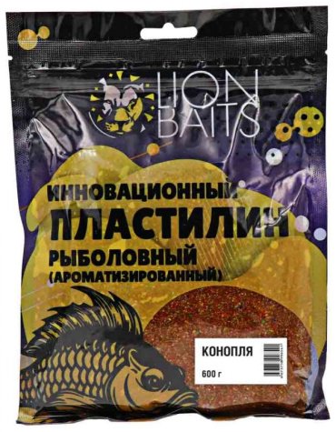 Прикормка Lion Baits LBPI-0017 КОНОПЛЯ 0.6 кг купить,NaN
