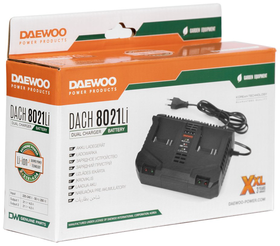 Зарядное устройство Daewoo DACH 8021Li 1 шт купить,NaN