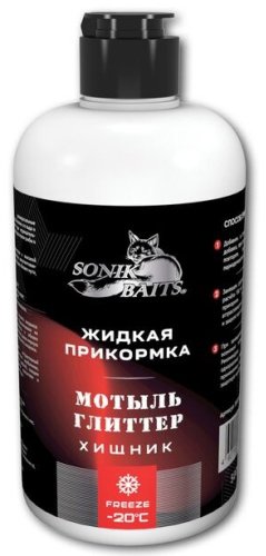Прикормка Sonik Baits 2002004 ХИЩНИК Мотыль Глиттер 0.5 кг