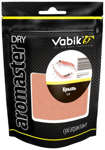 Прикормка Vabik Аттрактант Aromaster-Dry 100гр Криль Криль 0.1 кг купить,NaN
