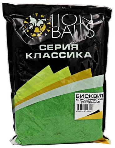 Прикормка Lion Baits LBBK-002 Бисквит 1 кг купить,NaN