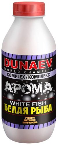 Прикормка Dunaev Арома Белая рыба 250 мл купить,NaN