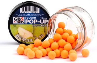Прикормка GBS Бойлы Baits Pop-up плавающие (банка) 10мм 40гр Щелочная груша Щелочная груша 0.04 кг купить,NaN