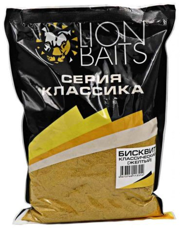 Прикормка Lion Baits LBBK-003 Бисквит 1 кг