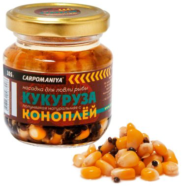 Прикормка КАРПОМАНИЯ 87008 конопля 0.105 кг купить,NaN