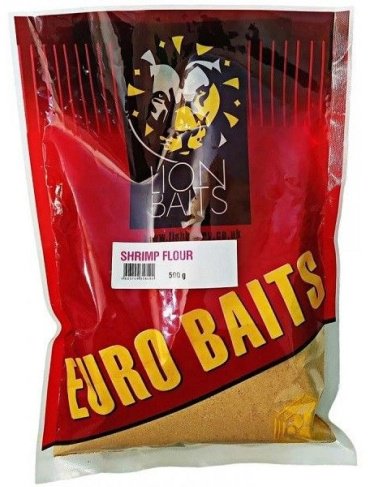 Прикормка Lion Baits Добавка в прикормку Мука1 Креветка 0.5 кг
