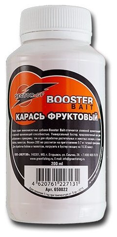 Прикормка Greenfishing 650022 КАРАСЬ фруктовый 0.2 кг купить,NaN