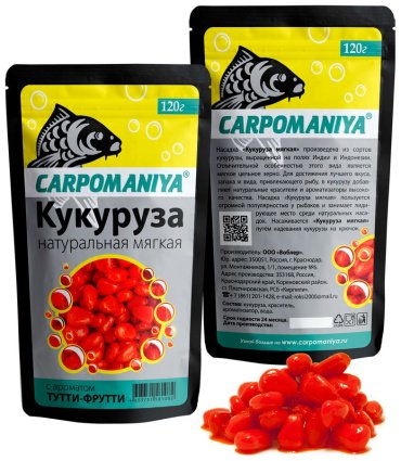 Прикормка КАРПОМАНИЯ 81082 тутти-фрутти 120 кг купить,NaN