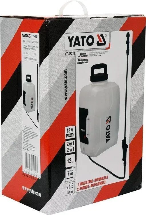 Опрыскиватель YATO аккумуляторный YT-86211 SET - ForteMarket Опрыскиватель YATO аккумуляторный YT-86211 SET купить,61900