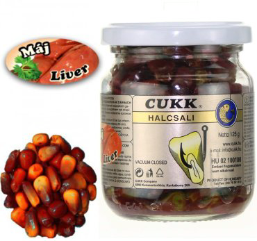 Прикормка CUKK Halcsali 0189 печень 125 кг