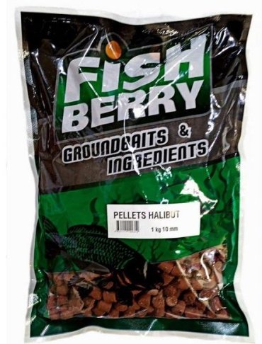 Прикормка Fish Berry Пеллетс гранул, 10мм Бордовый палтус 1 кг купить,NaN