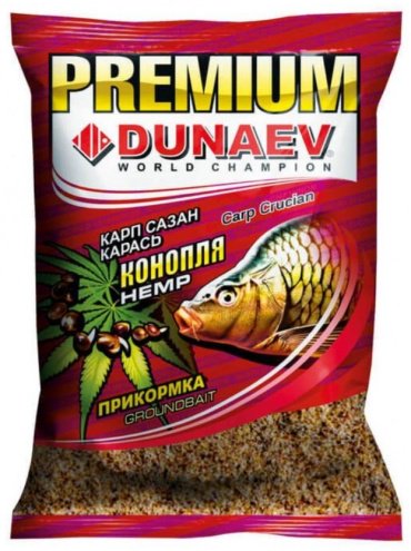 Прикормка Dunaev Premium конопля 1 кг купить,NaN