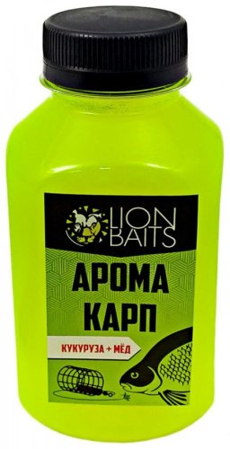 Прикормка Lion Baits LBA-0006 кукуруза, мед 0.3 кг