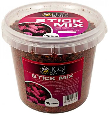 Прикормка Lion Baits LBSM-014 криль 0.6 кг купить,NaN
