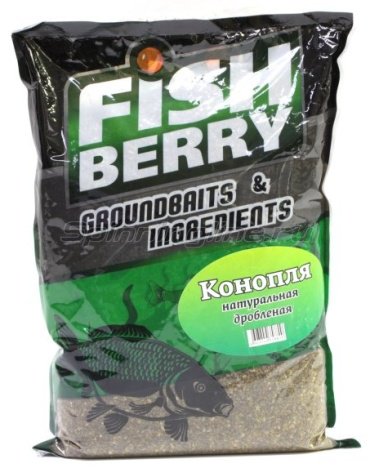 Прикормка Fish Berry BS-23 конопля 1 кг купить,NaN
