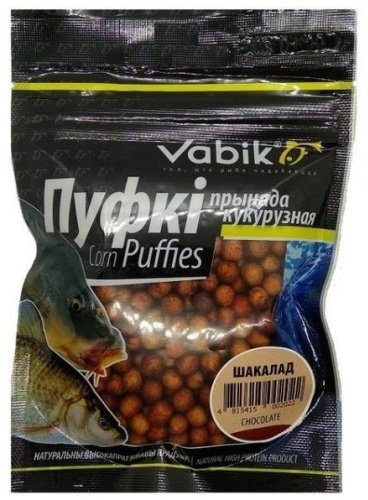 Прикормка Vabik Насадка Corn Puffies11 Шоколад 0.02 кг купить,NaN