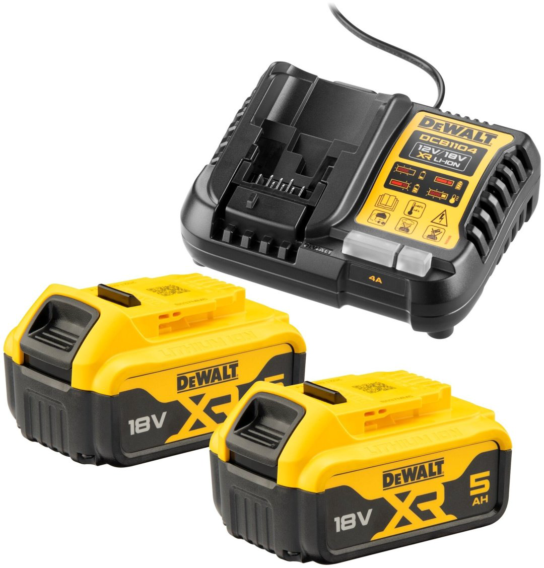 DeWALT DCB1104P2 Li-Ion 5 Ач 2 шт купить,NaN